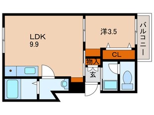 パロス須磨浦通の物件間取画像